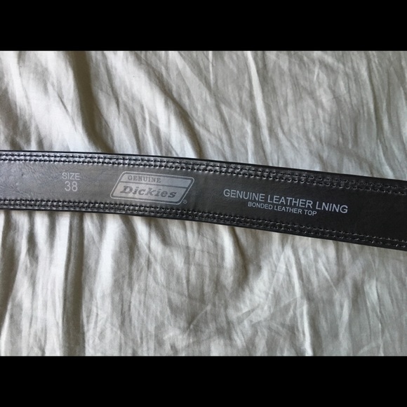 Men's belt Dickies brand leather size 38 - Picture 4 of 5